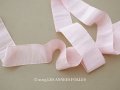 アンティーク シルクシフォンのリボン ベビーピンク 33mm幅 