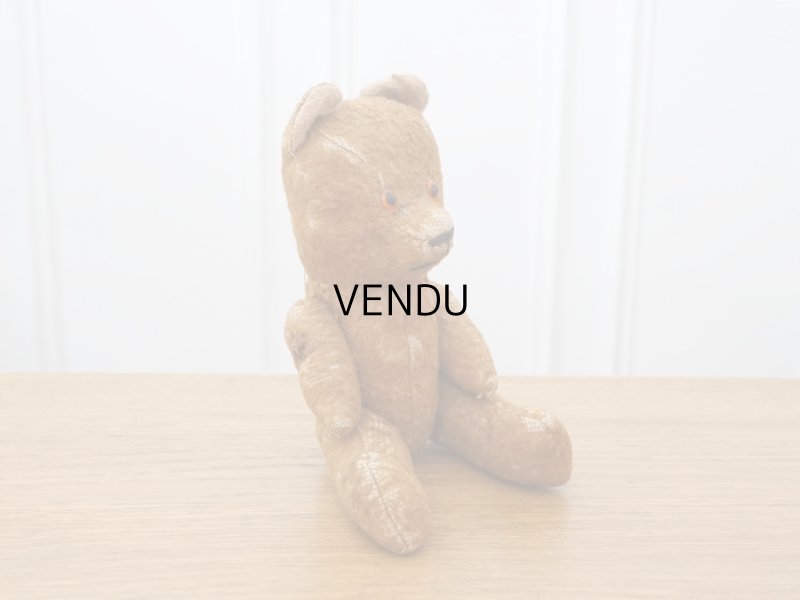 画像3: アンティーク ベア ピンクの耳 コーヒーブラウン