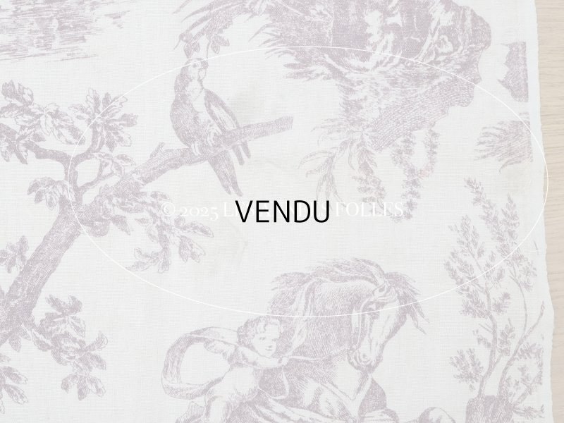 画像17: 19世紀 アンティーク トワルドジュイ LES QUATRES PARTIES DU MONDE - JEAN-BAPTISTE HUET - 