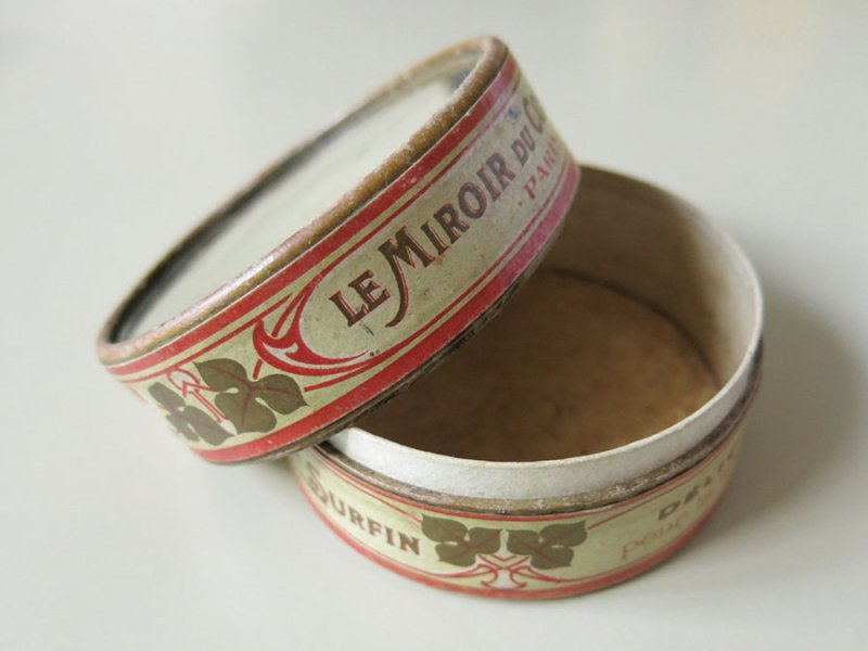 画像6: ＊蚤の市＊ アンティーク パウダーボックス2点セット