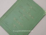 1907年 アンティーク リボン＆レース＆ドレスのカタログ ROBES BRODEES BRODERIES & DENTELLES RUBANS HAUTE NOUVEAUTE PARIS ETE 1907