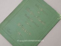 1907年 アンティーク リボン＆レース＆ドレスのカタログ ROBES BRODEES BRODERIES & DENTELLES RUBANS HAUTE NOUVEAUTE PARIS ETE 1907