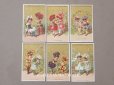 画像1: ＊蚤の市セット＊クロモ 全6点セット 花の妖精 (1)