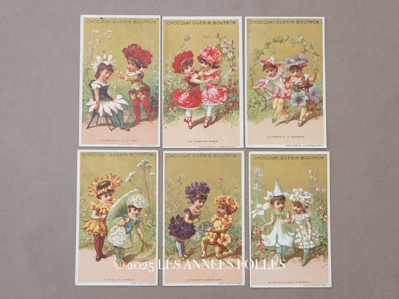 画像1: ＊蚤の市セット＊クロモ 全6点セット 花の妖精