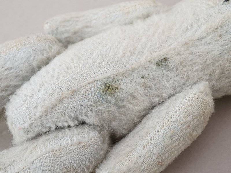 画像8: アンティーク 小さなベア アイスブルー