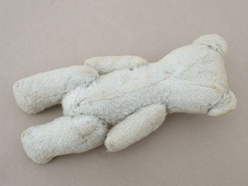 画像6: アンティーク 小さなベア アイスブルー