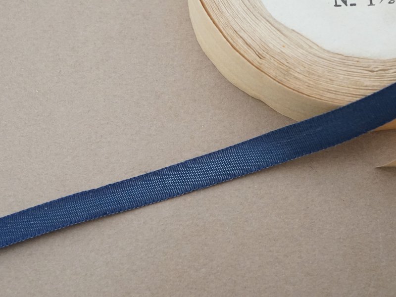 画像7: *蚤の市セット* ライトブラウン&ネイビー リボン2点セット アンティーク