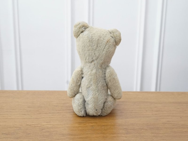 画像4: アンティーク 小さなベア アイスブルー