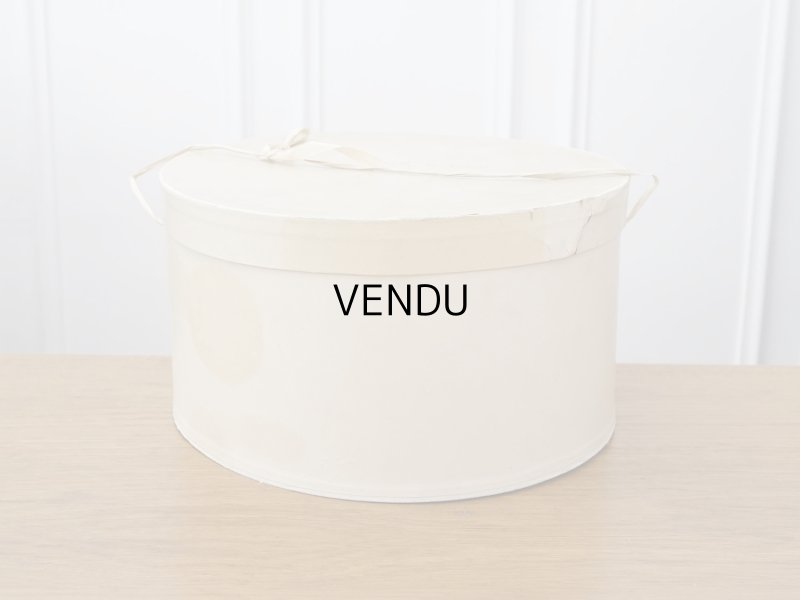 画像2: アンティーク ハットボックス - GELOT -