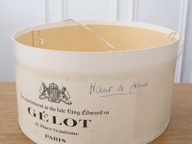 画像9: アンティーク ハットボックス - GELOT -