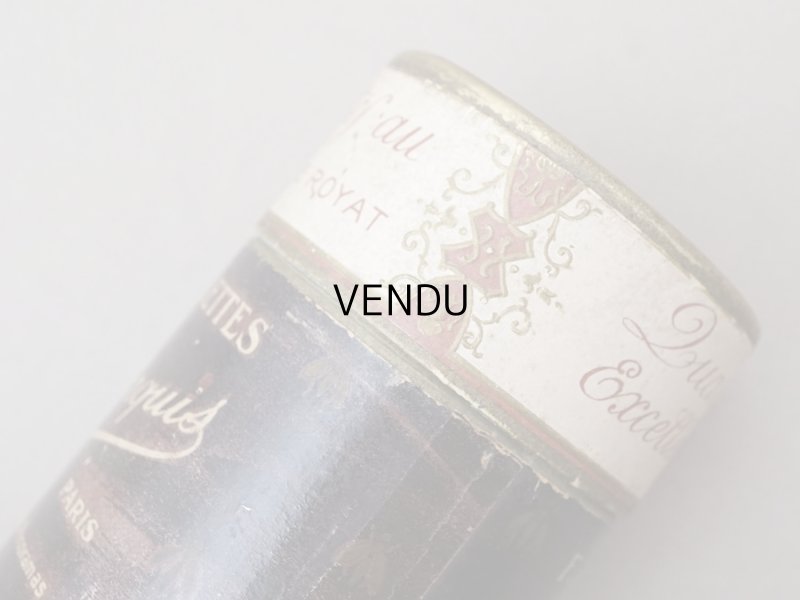 画像7: 19世紀末 アンティーク 『ショコラ・フランソワ・マルキ』のお菓子箱 蜜蜂柄 CROQUETTES AU CHOCOLAT ROYAT  - CHOCOLAT FRANCOIS MARQUIS PARIS -