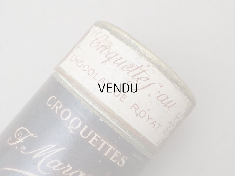 画像5: 19世紀末 アンティーク 『ショコラ・フランソワ・マルキ』のお菓子箱 蜜蜂柄 CROQUETTES AU CHOCOLAT ROYAT  - CHOCOLAT FRANCOIS MARQUIS PARIS -