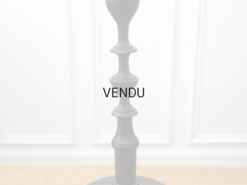 画像3: 19世紀 アンティーク ウィッグスタンド 黒