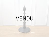 19世紀 アンティーク ウィッグスタンド 黒