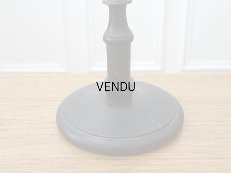 画像4: 19世紀 アンティーク ウィッグスタンド 黒