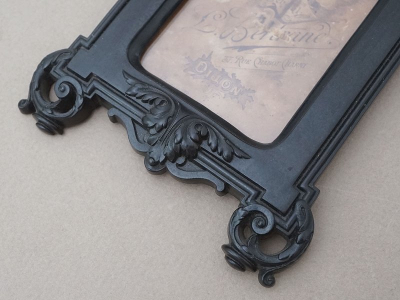 画像3: 19世紀 アンティーク 木製 リボン&メダイヨン フォトフレーム ナポレオン3世時代