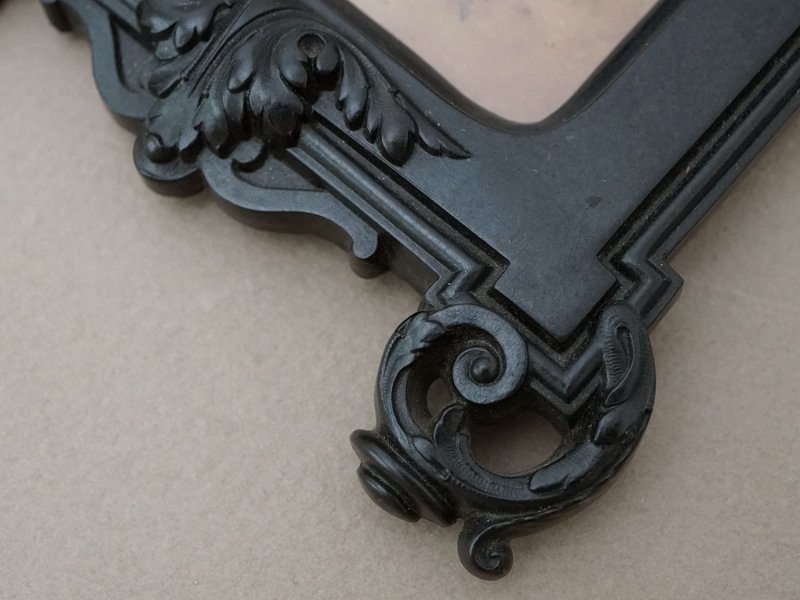 画像5: 19世紀 アンティーク 木製 リボン&メダイヨン フォトフレーム ナポレオン3世時代