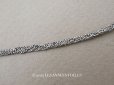 画像1: アンティーク 極細 2mm メタル製 トリム シルバー＆ブラック ドール用 (1)