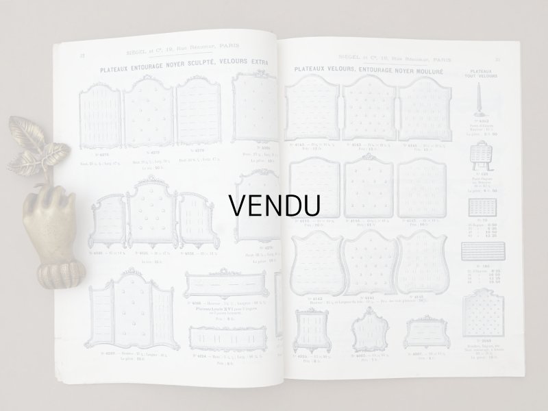 画像15: 【15周年セール対象外】1907年 アンティーク ジュエラー用 什器のカタログ - SIEGEL & Cie -