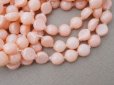 画像13: 【15周年セール対象外】アンティーク スフレビーズ ピンク 8mm ピースのセット 吹きガラス製ビーズ  