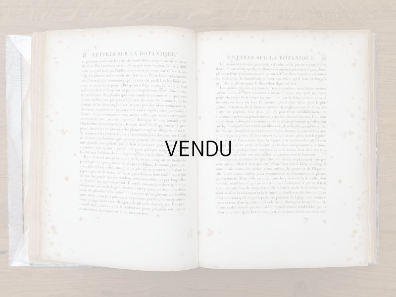 画像9: 1805年 初版 薔薇の画家 ルドゥテの植物画 65枚【 ジャン=ジャック・ルソーの植物学 】 BOTANIQUE DE J.J.ROUSSEAU
