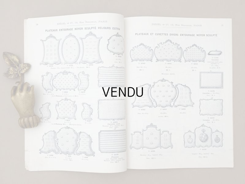 画像14: 【15周年セール対象外】1907年 アンティーク ジュエラー用 什器のカタログ - SIEGEL & Cie -