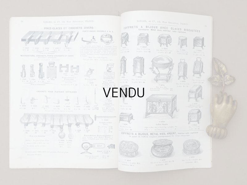 画像21: 【15周年セール対象外】1907年 アンティーク ジュエラー用 什器のカタログ - SIEGEL & Cie -