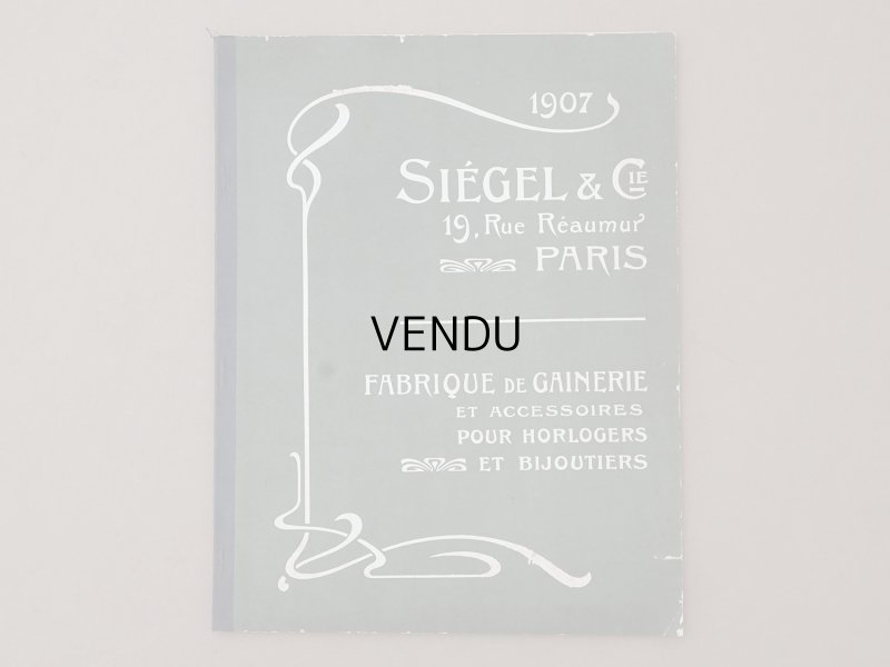 画像3: 【15周年セール対象外】1907年 アンティーク ジュエラー用 什器のカタログ - SIEGEL & Cie -