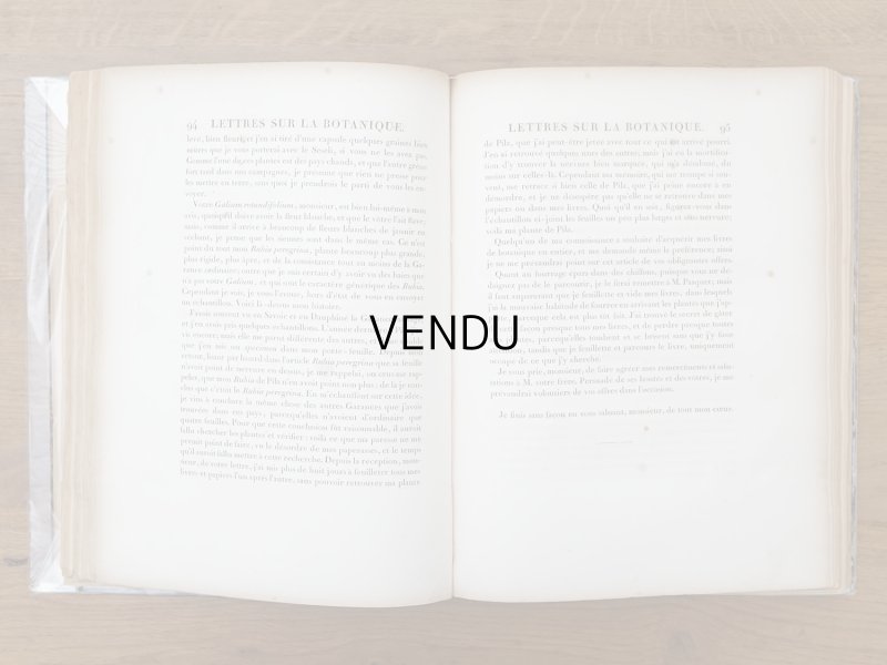 画像8: 1805年 初版 薔薇の画家 ルドゥテの植物画 65枚【 ジャン=ジャック・ルソーの植物学 】 BOTANIQUE DE J.J.ROUSSEAU