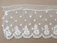 画像7: 19世紀 未使用 アンティーク アランソンレース 花模様 3.3m 6cm幅 ニードルレース