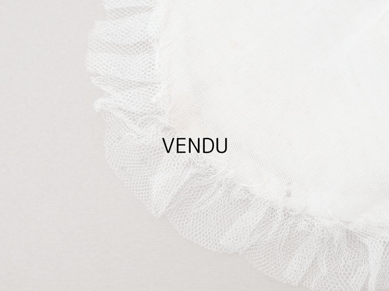 画像11: アンティーク 初聖体のオモニエール オフホワイト