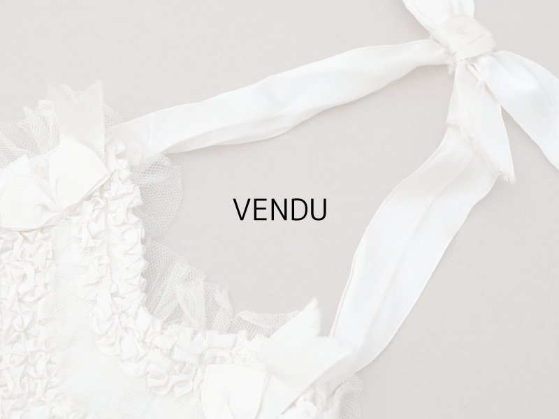 画像3: アンティーク 初聖体のオモニエール オフホワイト