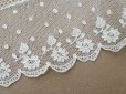 画像4: 19世紀 未使用 アンティーク アランソンレース 花模様 3.3m 6cm幅 ニードルレース