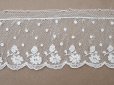 画像12: 19世紀 未使用 アンティーク アランソンレース 花模様 3.3m 6cm幅 ニードルレース
