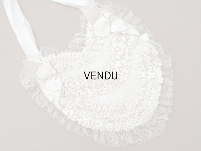 画像4: アンティーク 初聖体のオモニエール オフホワイト