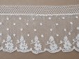 画像19: 19世紀 未使用 アンティーク アランソンレース 花模様 3.3m 6cm幅 ニードルレース