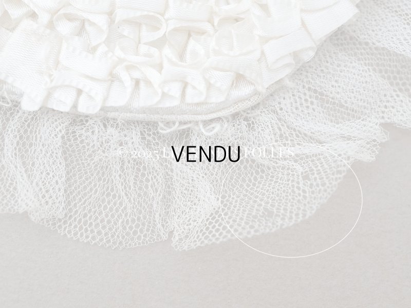 画像8: アンティーク 初聖体のオモニエール オフホワイト