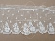 画像11: 19世紀 未使用 アンティーク アランソンレース 花模様 3.3m 6cm幅 ニードルレース