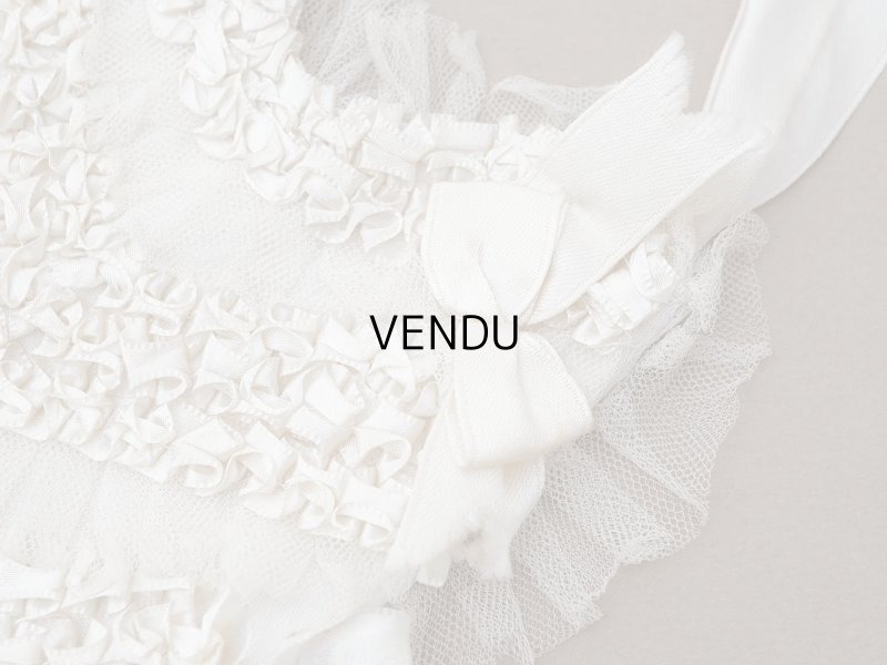 画像6: アンティーク 初聖体のオモニエール オフホワイト