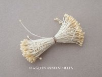 アンティーク ペップ 布花用 花芯 アイボリー
