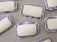 画像2: アンティーク メルスリーのラベル 24枚セット 3.8×2.6cm (2)