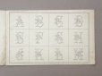 画像6: アンティーク アルファベットの刺繍図案帳 草花 N 97 ALPHABETS VARIES - N.ALEXANDRE&CIE. MAURICE LAJEUNESSE SUCCR. -