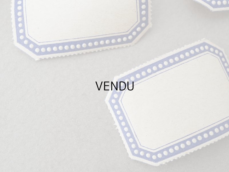 画像3: アンティーク メルスリーのラベル 24枚セット 3.8×2.6cm