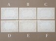 画像2: 未使用 アンティーク 初聖体の記念の封筒 レースの透かし模様　 (2)