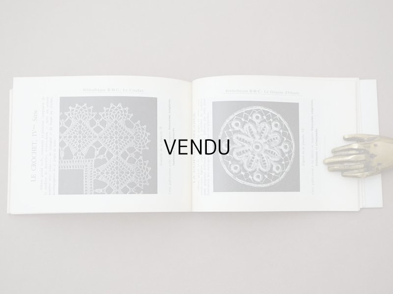 画像14: アンティーク DMC 刺繍図案帳 ALPHABET DE LA BRODEUSE - BIBLIOTHEQUE D.M.C -