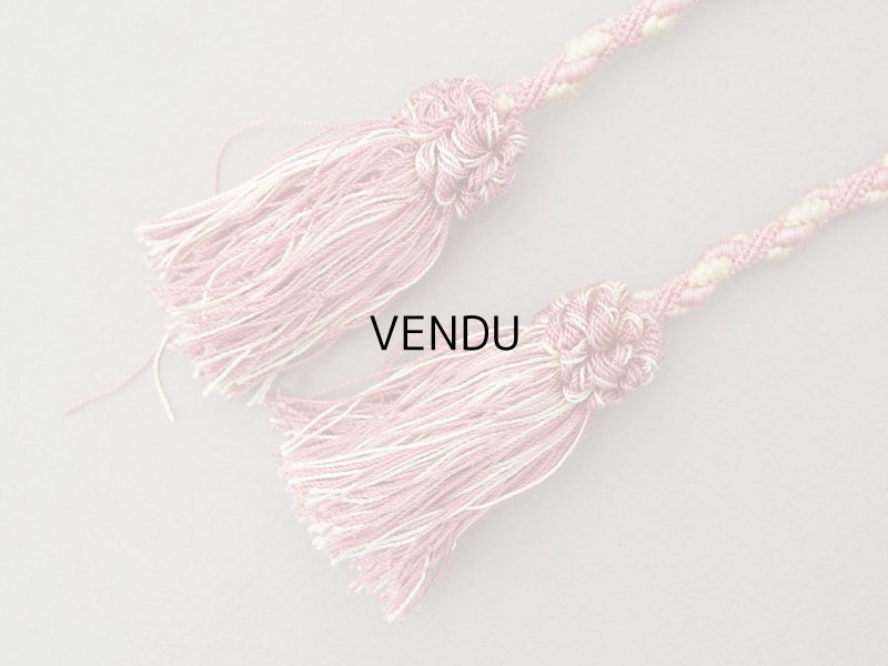 画像11: アンティーク BOISSIER シルク製 お菓子袋 オモニエール オールドローズ ショコラティエ - BOISSIER PARIS -