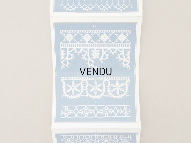 画像4: アンティーク クロシェレースの図案帳 CROCHET BRODERIE