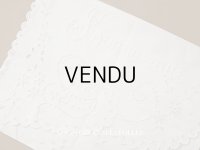 アンティーク パジャマケース BONNE NUIT 手刺繍 ホワイトワーク