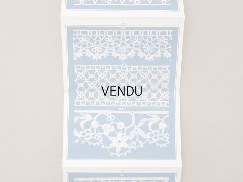 画像5: アンティーク クロシェレースの図案帳 CROCHET BRODERIE