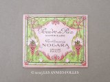 アンティーク パウダーサシェ POUDRE DE RIZ - NOGARA GRASSE PARIS -